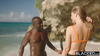 Big Black Cock Finds A Willing Partner On Vacation